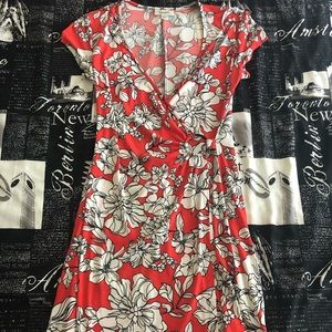 Flower print dress
